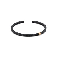 Bracciale Mano-J. Uomo BLK EDITION in Titanio Diamante Black TNBIC2001_M